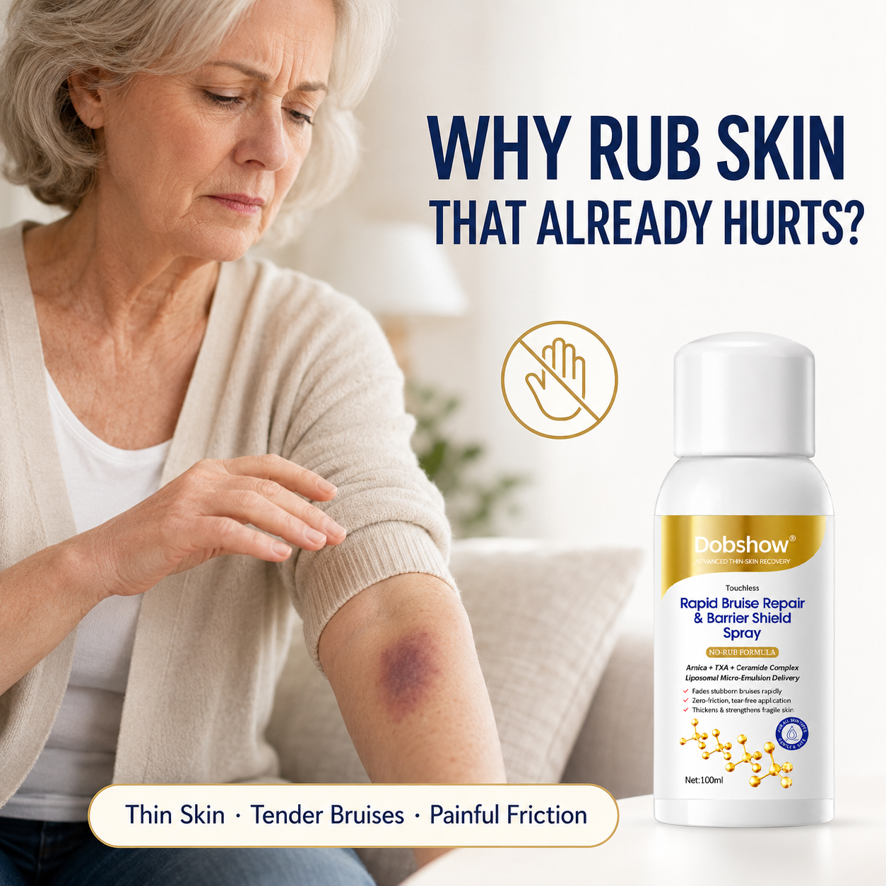 Dobshow® Touchless Rapid Bruise Repair & Barrier Shield Spray