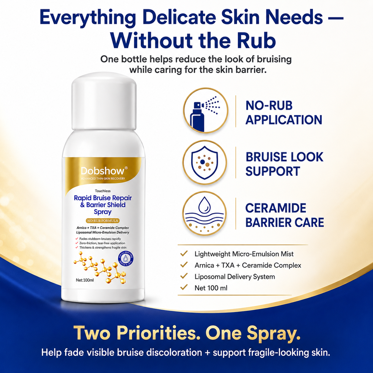 Dobshow® Touchless Rapid Bruise Repair & Barrier Shield Spray