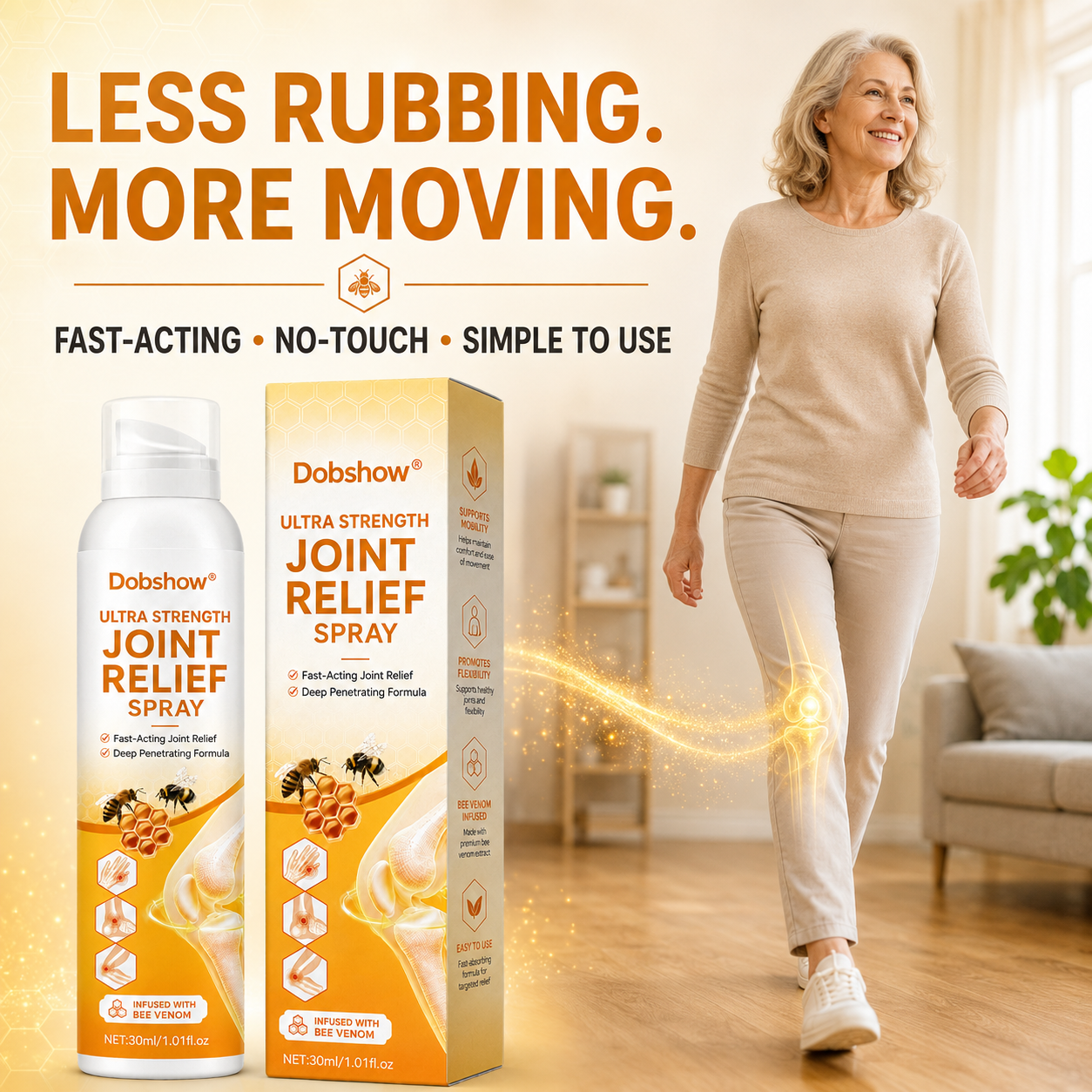 🔥LIMITED SPECIAL OFFER🔥Dobshow® Ultra Strength Joint Relief Spray