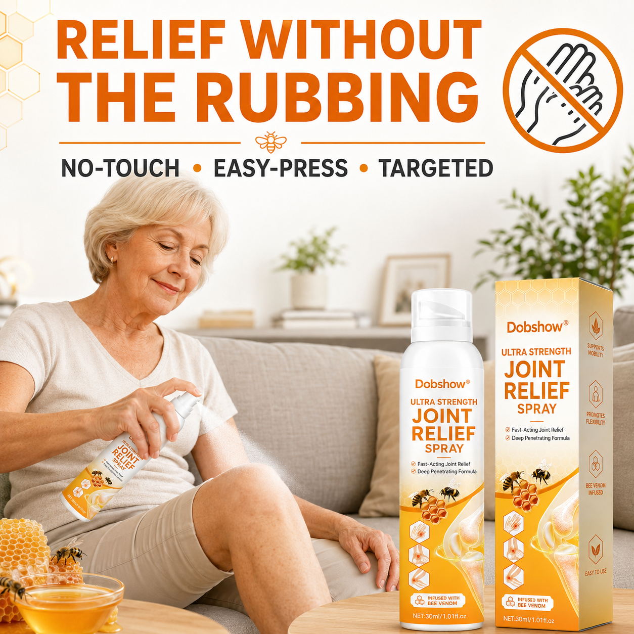 🔥LIMITED SPECIAL OFFER🔥Dobshow® Ultra Strength Joint Relief Spray