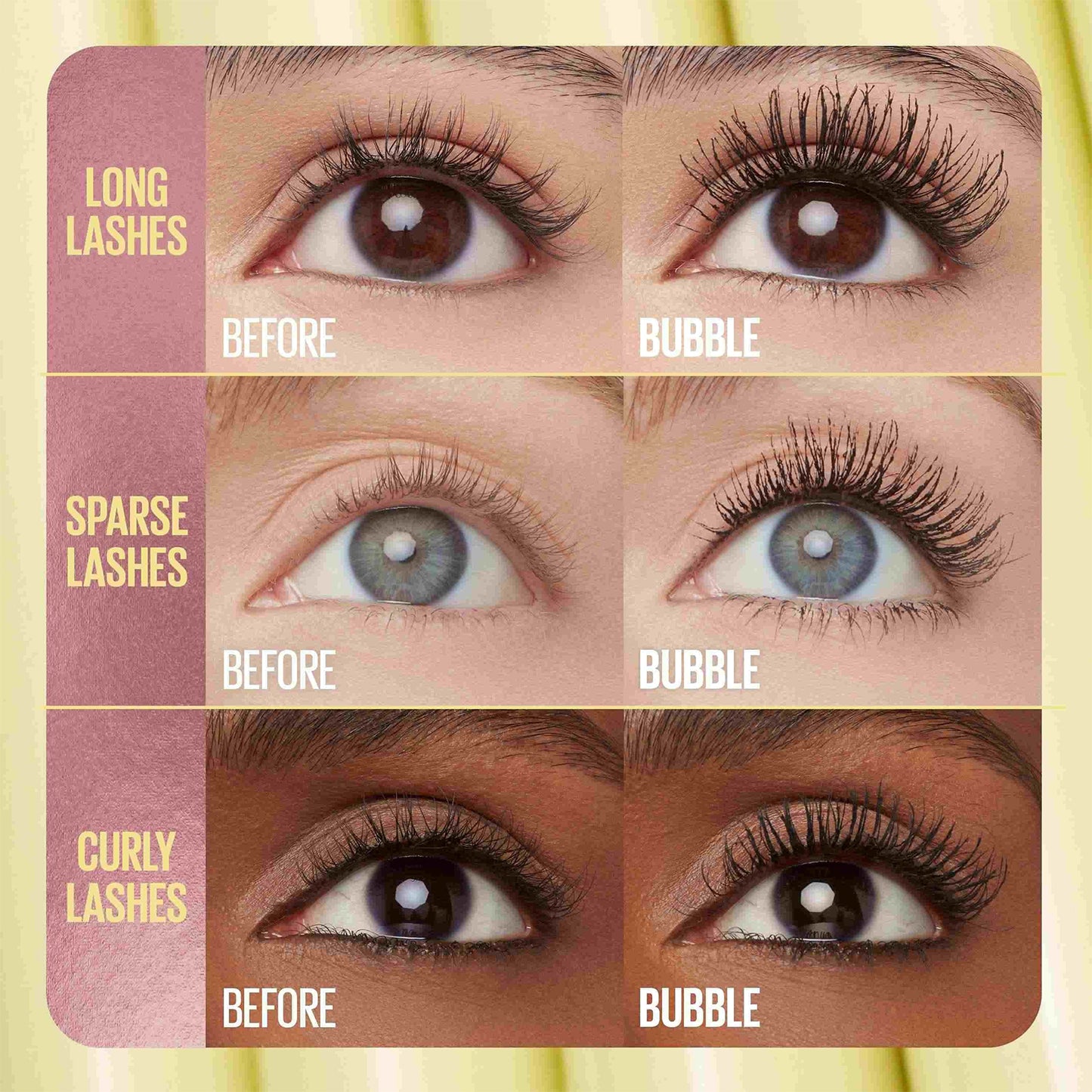 Bubble Mascara💯✨Volume and Length Formula for Bold, Separated Lashes