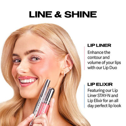 LIP LINER DIYSTAR - Peel-Off Lip Liner Stain - All Day & Night Lipliner