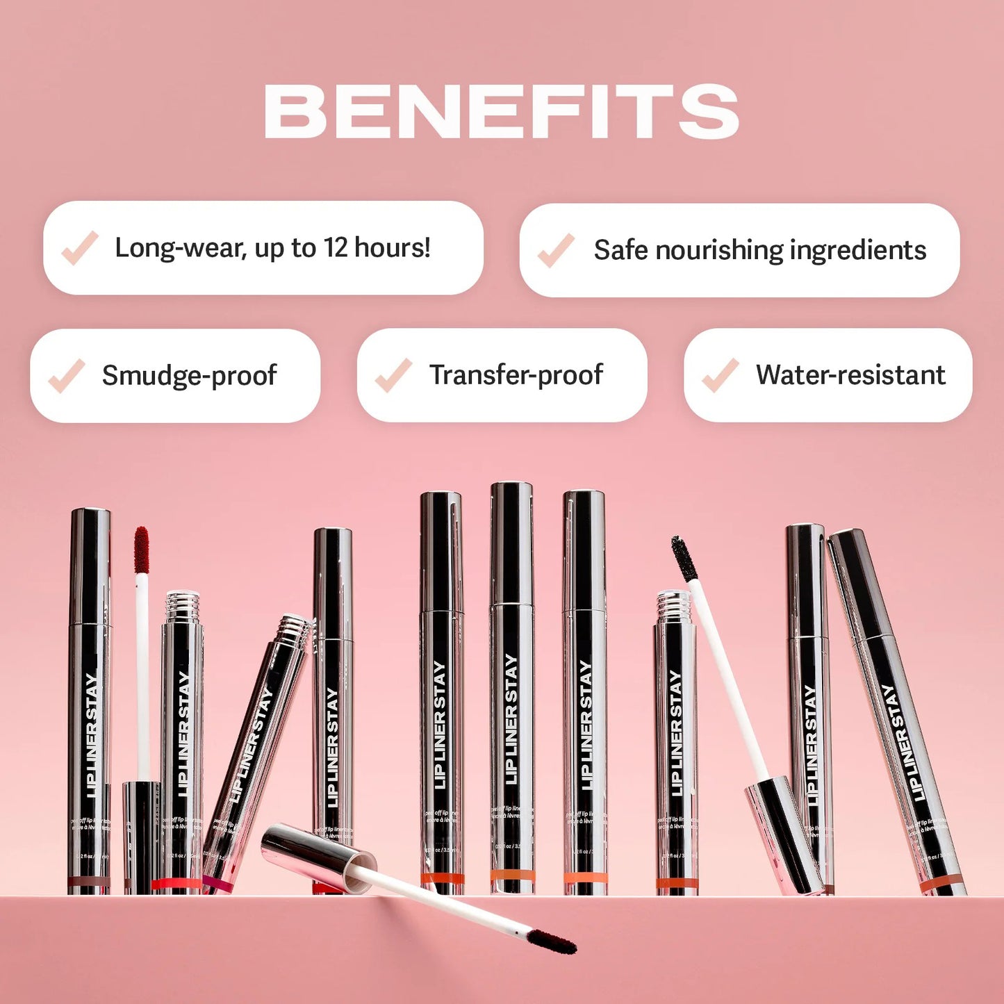 LIP LINER DIYSTAR - Peel-Off Lip Liner Stain - All Day & Night Lipliner