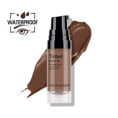 Eyebrow Gel 6ml Lasting 24H Waterproof Smudge-proof Tinted Brow Cream Makeup Kit