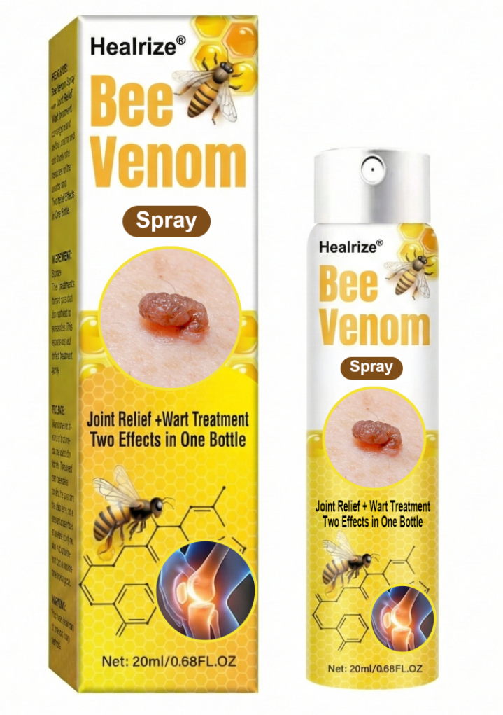 Healrize® Bee Venom Spray — Joint Relief + Wart Treatment, Two Effects in One Bottle